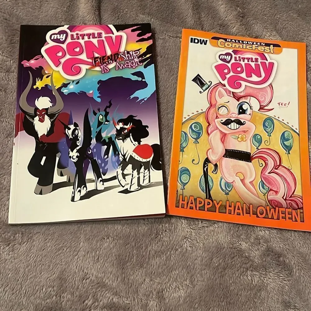 My little pony fiendship is magic graphic novel, comic book bundle